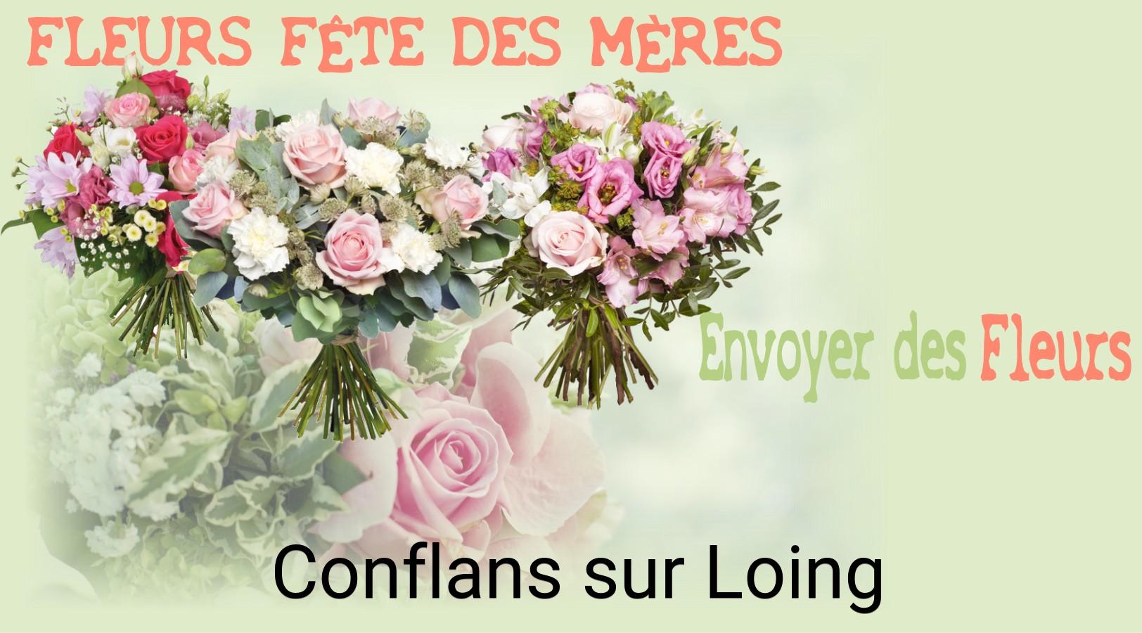 Bouquet de Fête des Mères livré à Conflans-sur-Loing